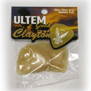 Clayton Ultem Gold 12개(0.72mm)  기타나라,크래프터